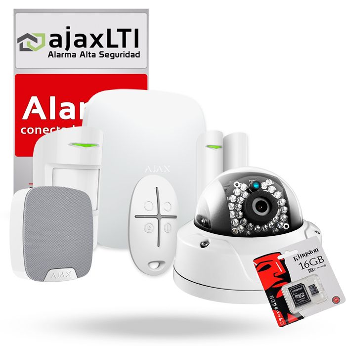 Kit Proteccion Para Casa Ajax Sistema De Seguridad Ideal Para El Hogar