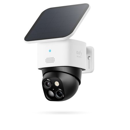 EUFY S340 Cámara de Seguridad Solar 3K 360º Zoom x8 Seguimiento Automático Foco y Sirena