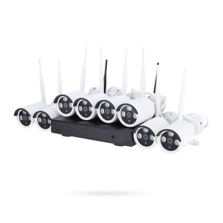 Kit de Cámaras NIVIAN Plug & Play con NVR + 4 Cámaras WiFi 2K Preregistradas