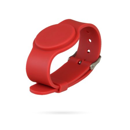 Pulsera de Proximidad MF Pasivo Rojo