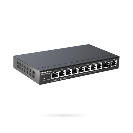 Router PoE REYEE 10 Puertos, 8 PoE+ Cloud RG-EG310GH-P-E